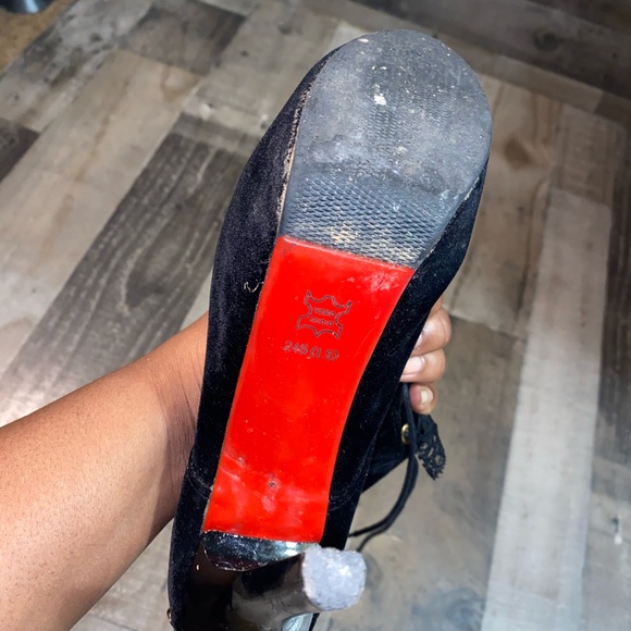 high boots partial red bottom vero cuoio 245 1.5 - Picture 8 of 10